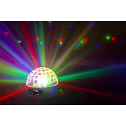 Półkula Jelly ball DMX 6x 1W LED RGBYWP Beamz JB60R